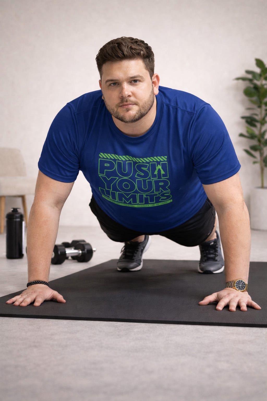 Austivo Men's Active Wear  T-shirt