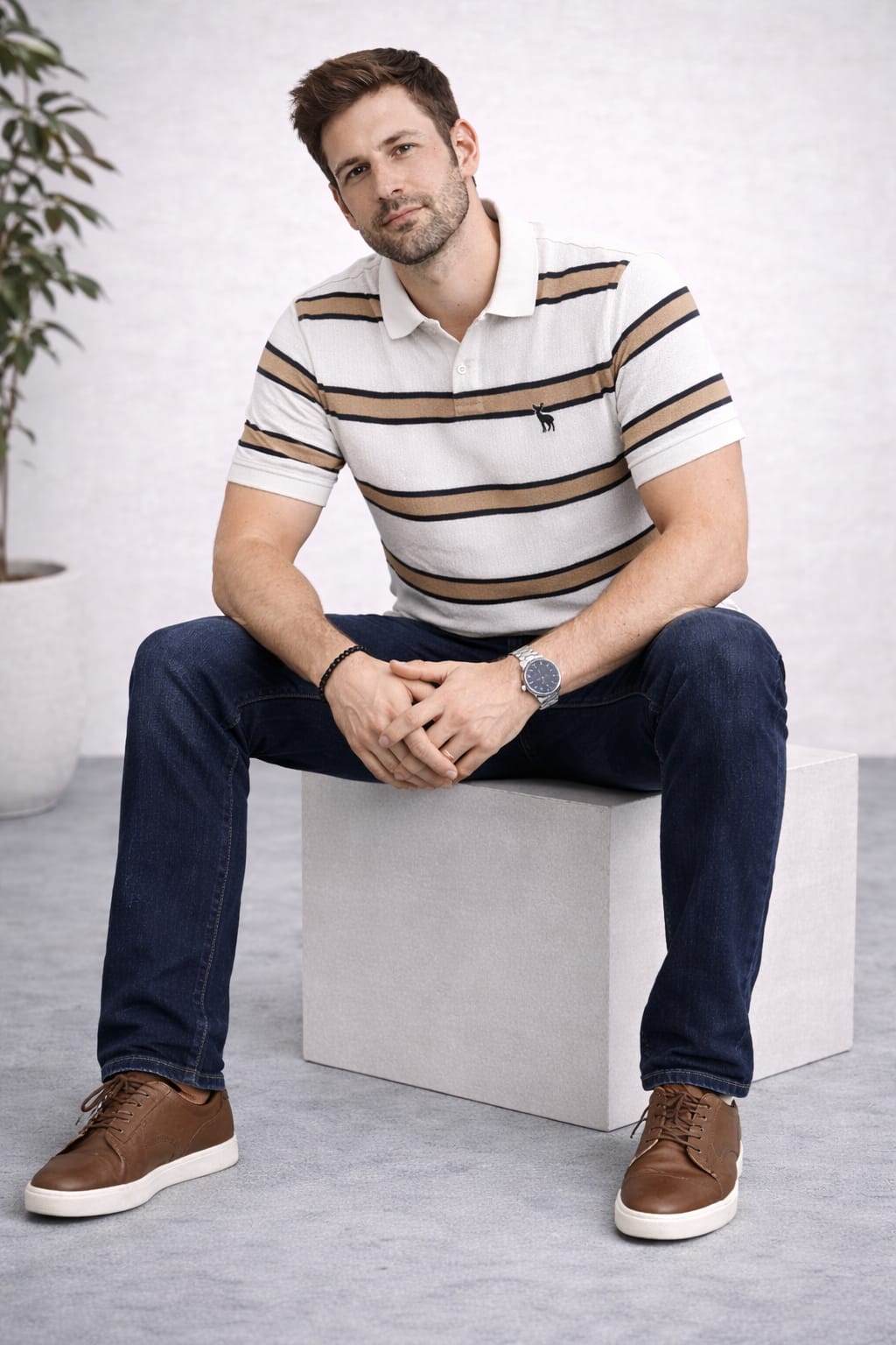 Austin Wood Polo T-shirt
