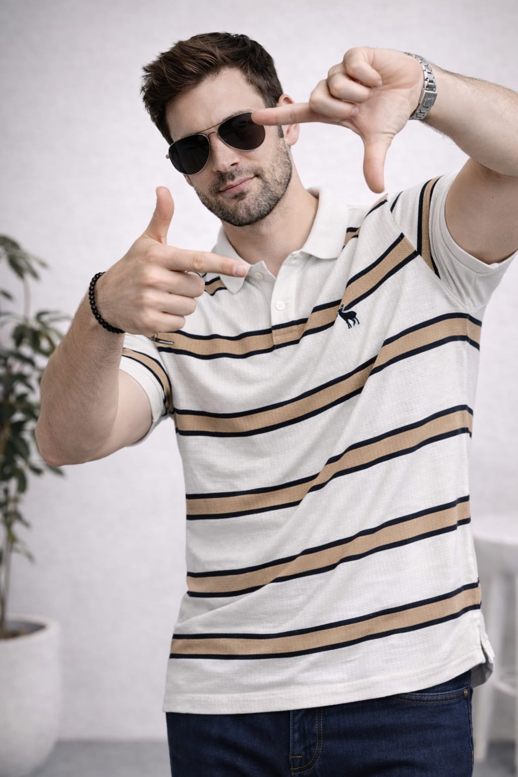 Austin Wood Polo T-shirt