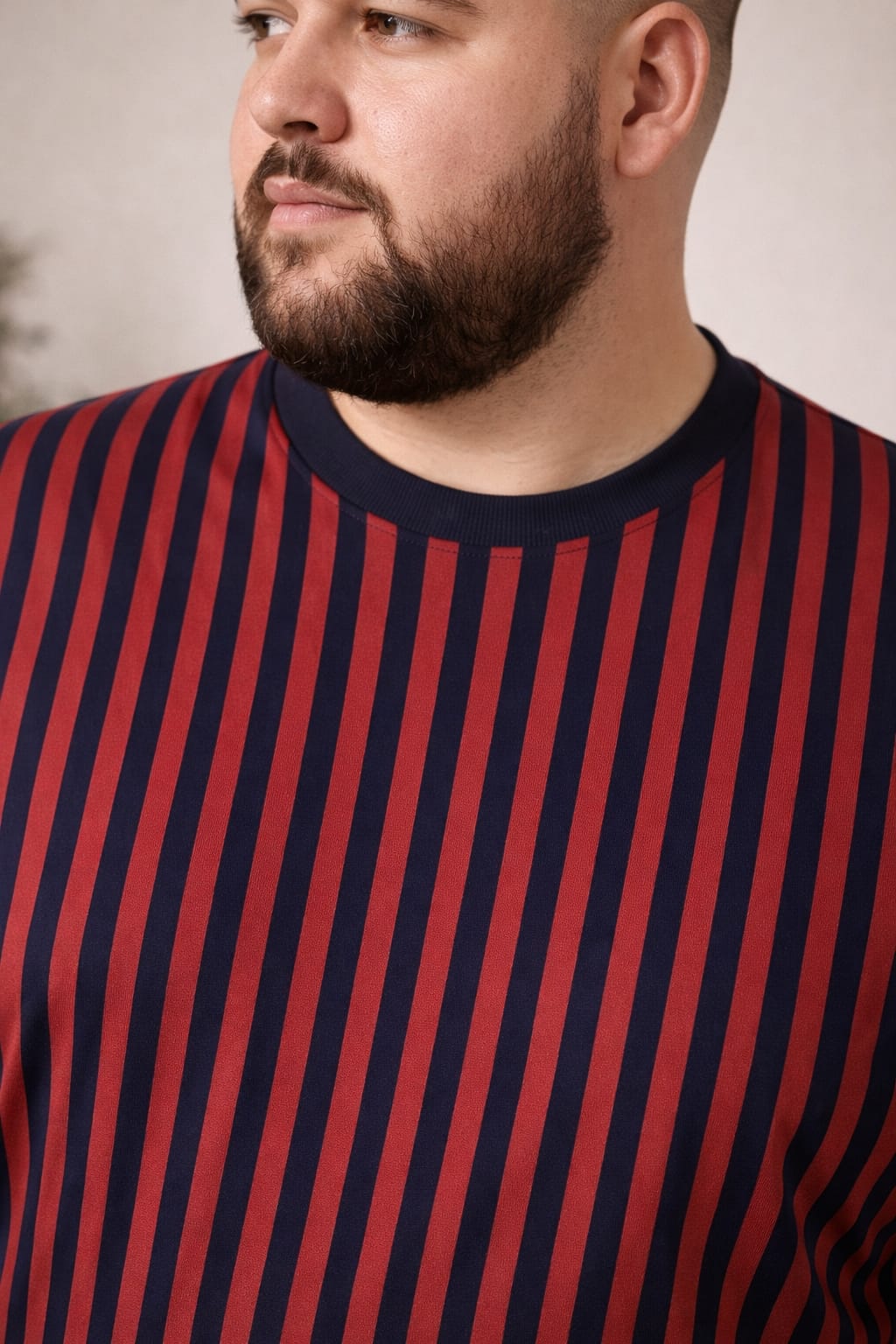 Austivo Men Round Neck Multicolor T-Shirt