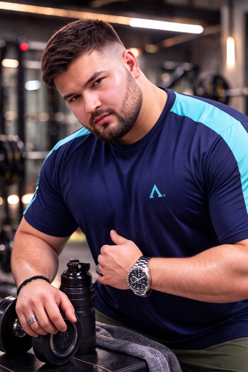 Austivo Men's Active Wear  T-shirt