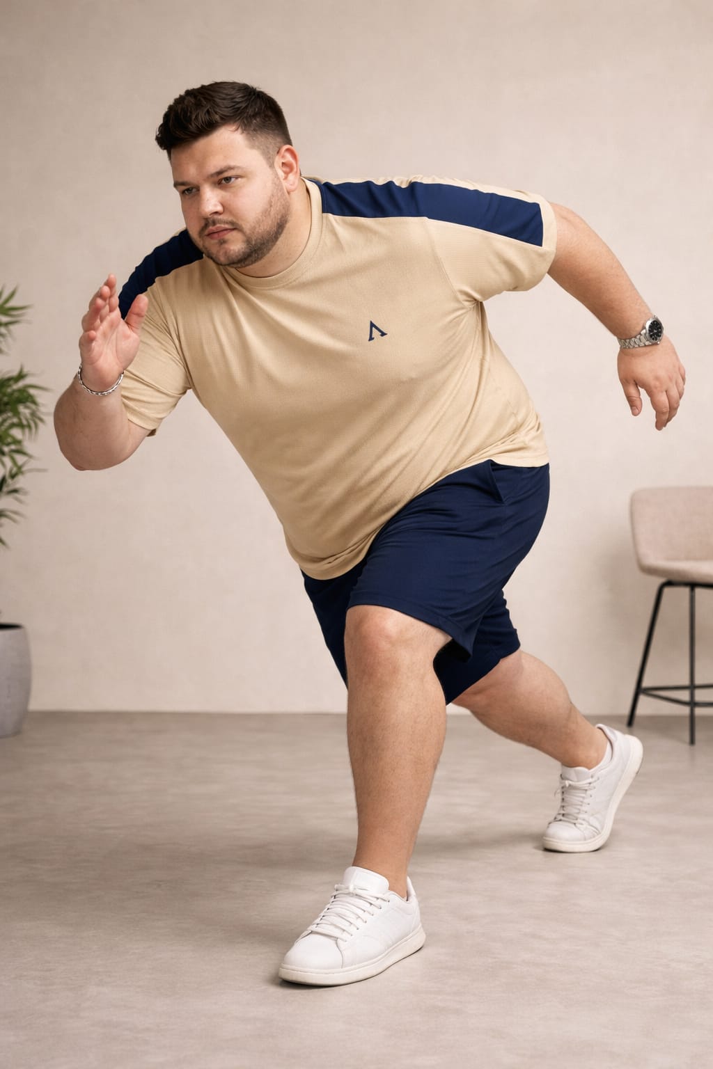 Austivo Men's Active Wear  T-shirt