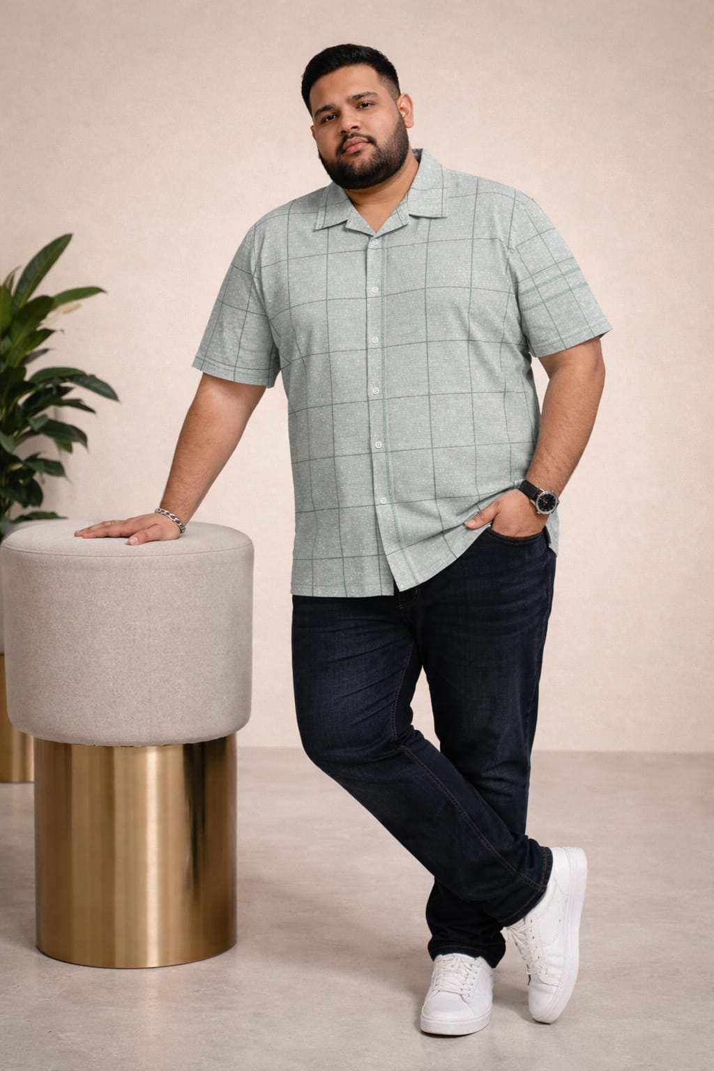 Austivo Men Plus Size Shirt