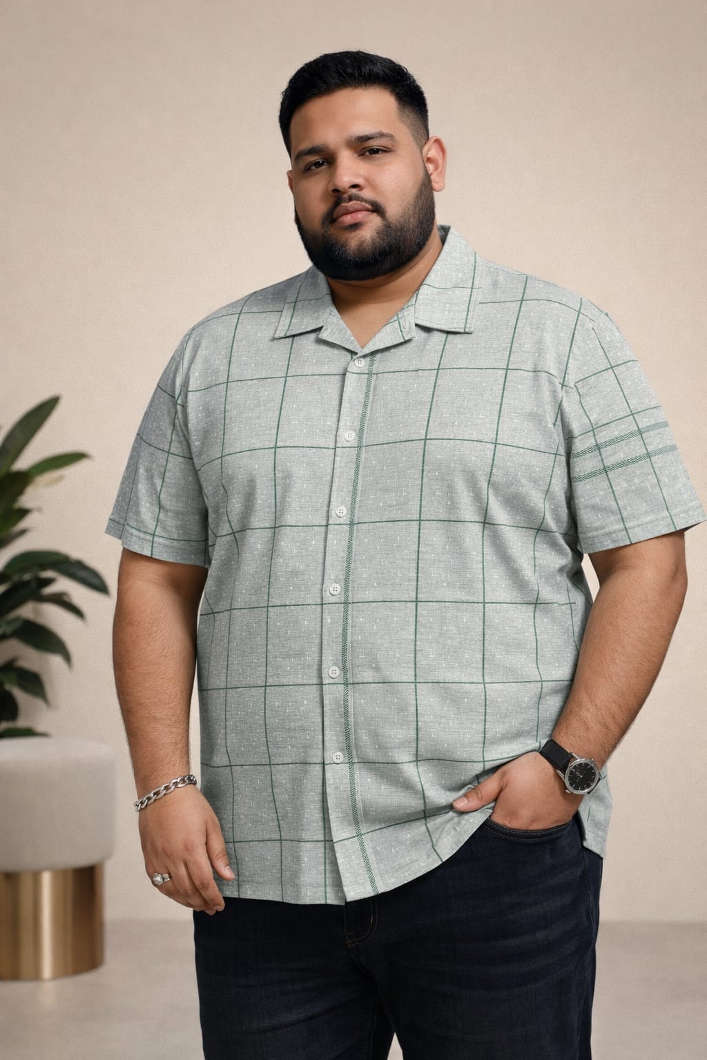 Austivo Men Plus Size Shirt
