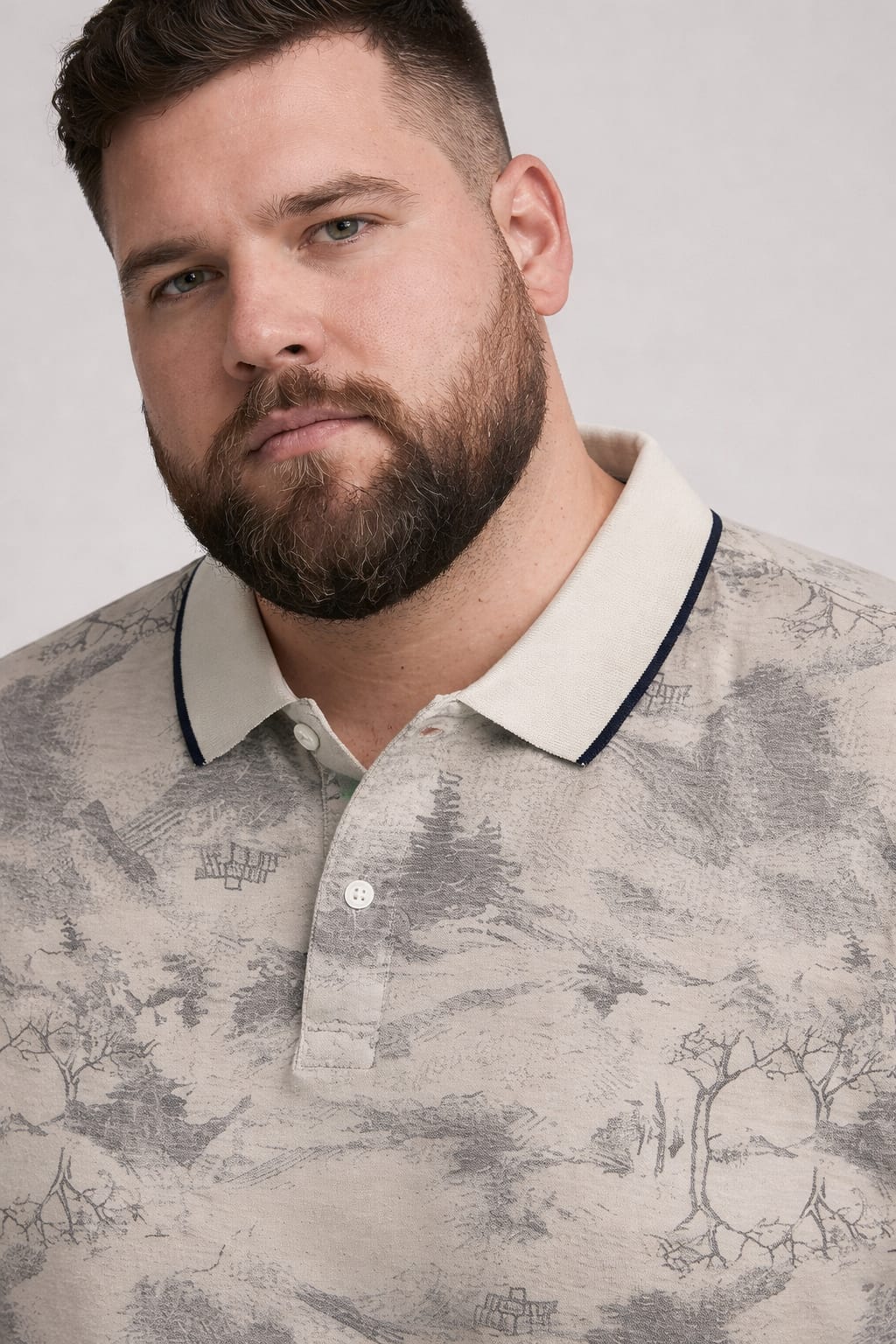 Austivo Men's  Polo Neck T-shirt