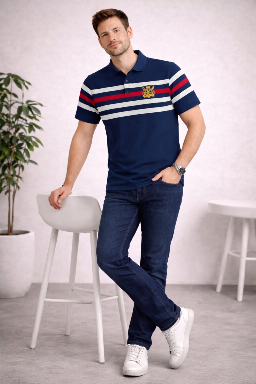 Austin Wood Polo T-shirt