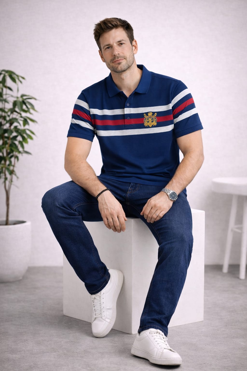 Austin Wood Polo T-shirt