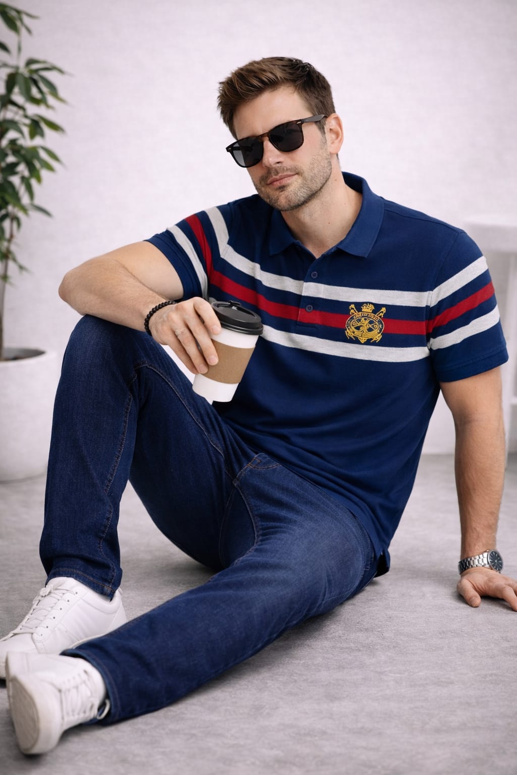 Austin Wood Polo T-shirt
