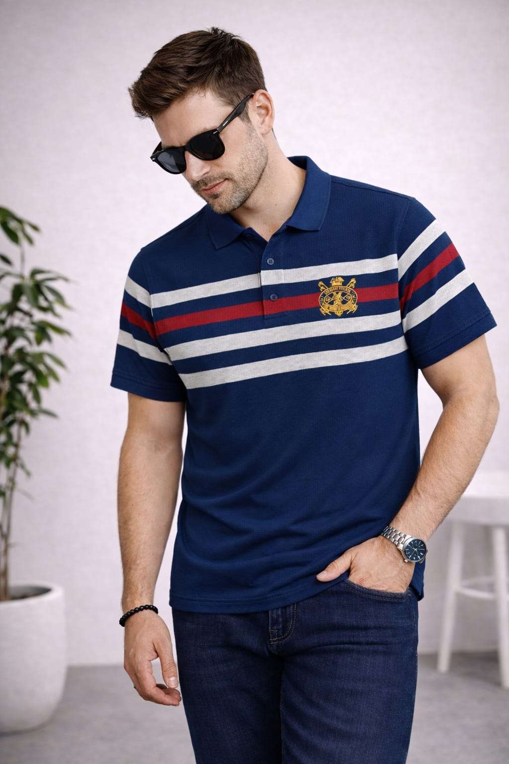 Austin Wood Polo T-shirt
