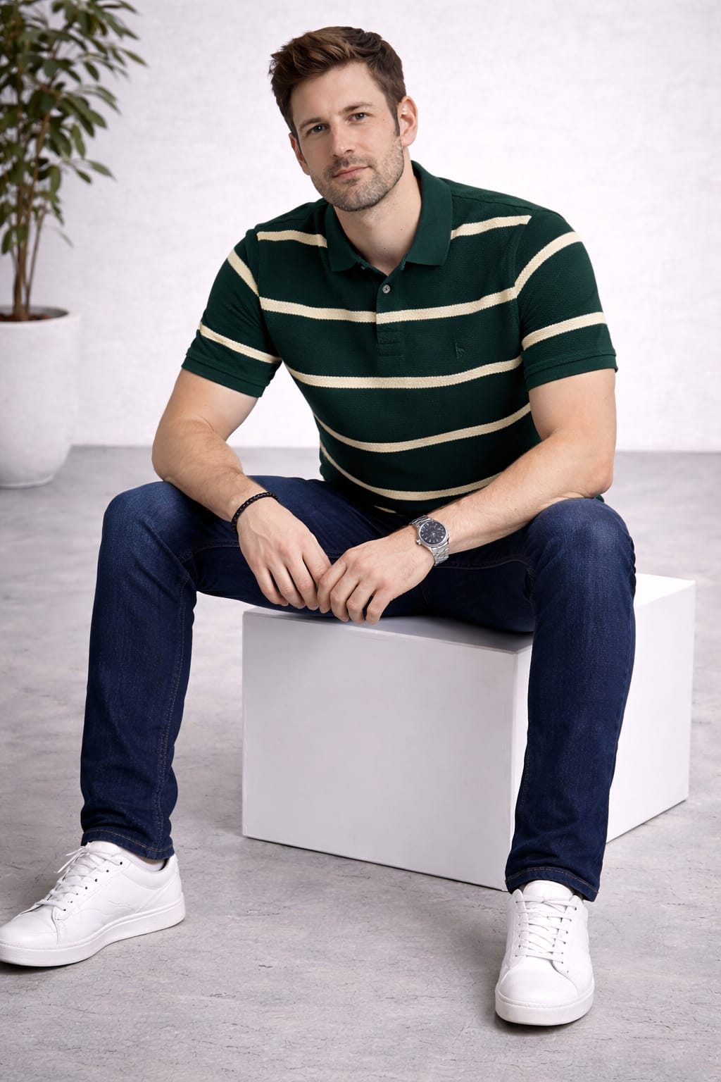 Austin Wood Polo T-shirt