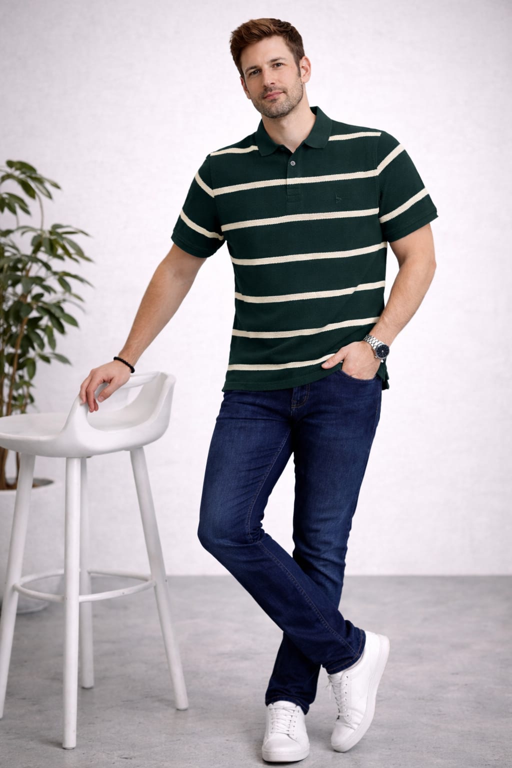 Austin Wood Polo T-shirt