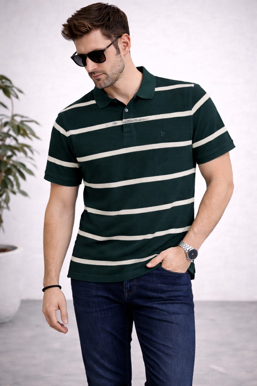 Austin Wood Polo T-shirt
