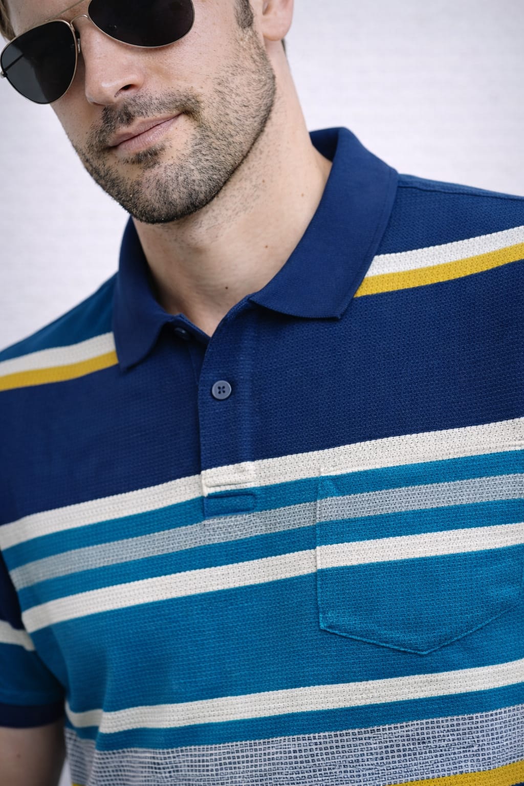 Austin Wood Pocket Polo T-shirt