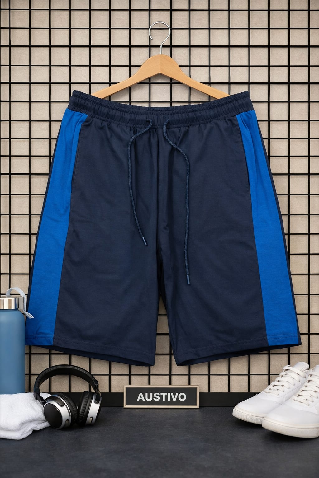AUSTIVO Men’s Plus Size Shorts