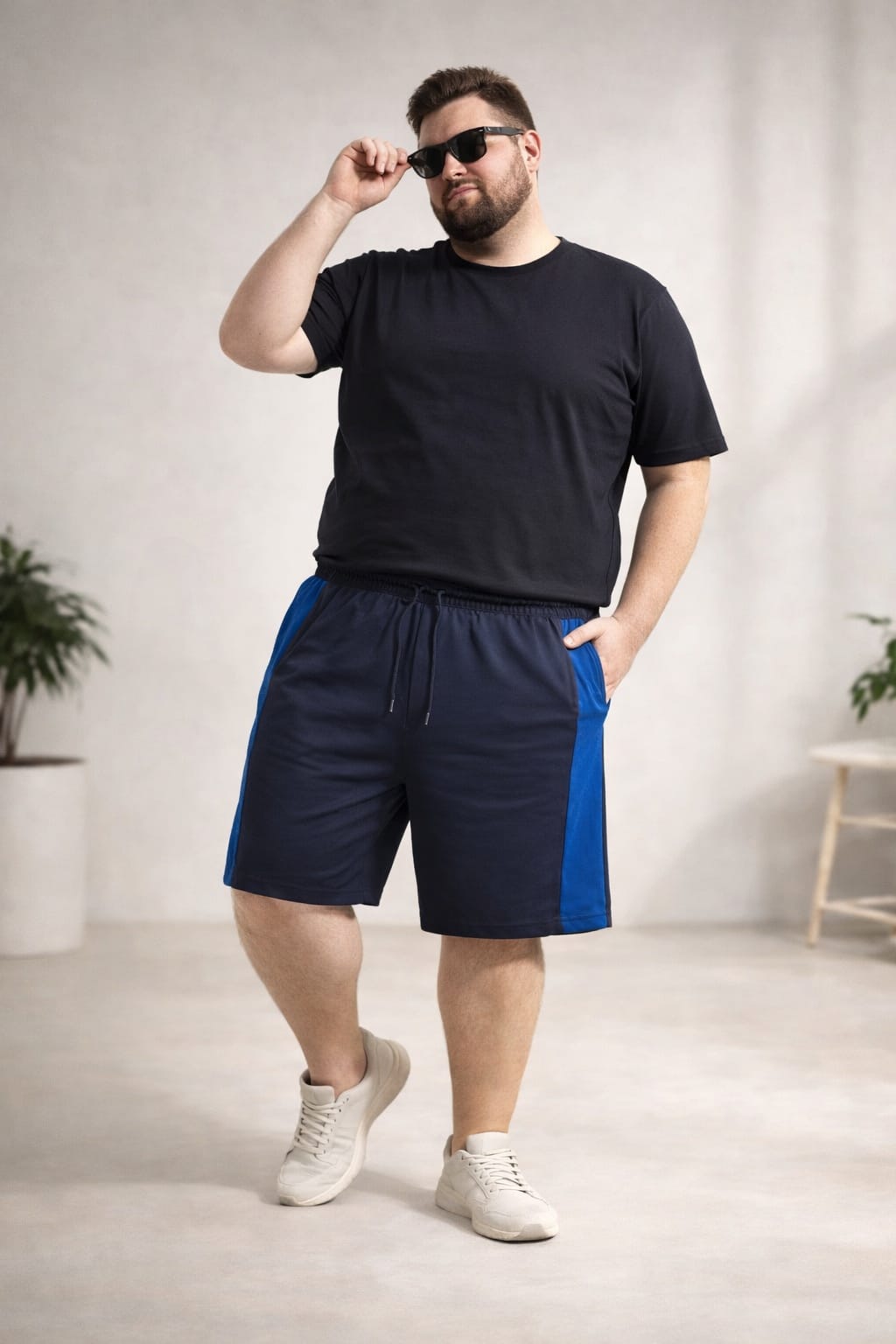 AUSTIVO Men’s Plus Size Shorts