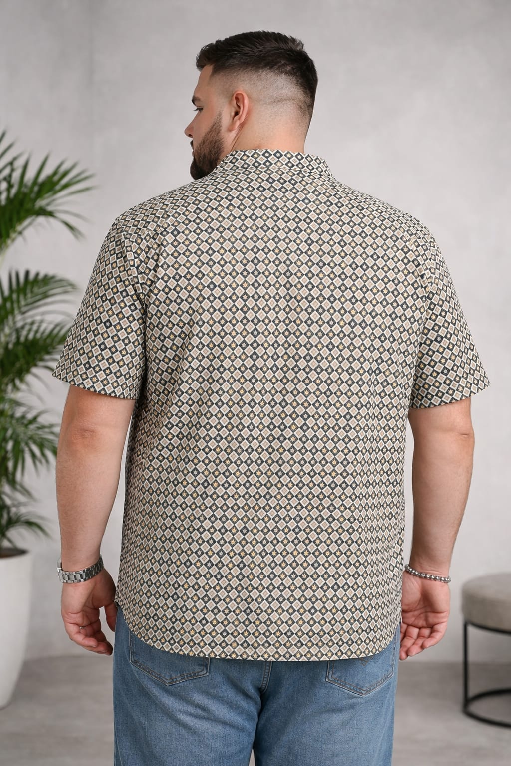 Austivo Men Plus Size Shirt