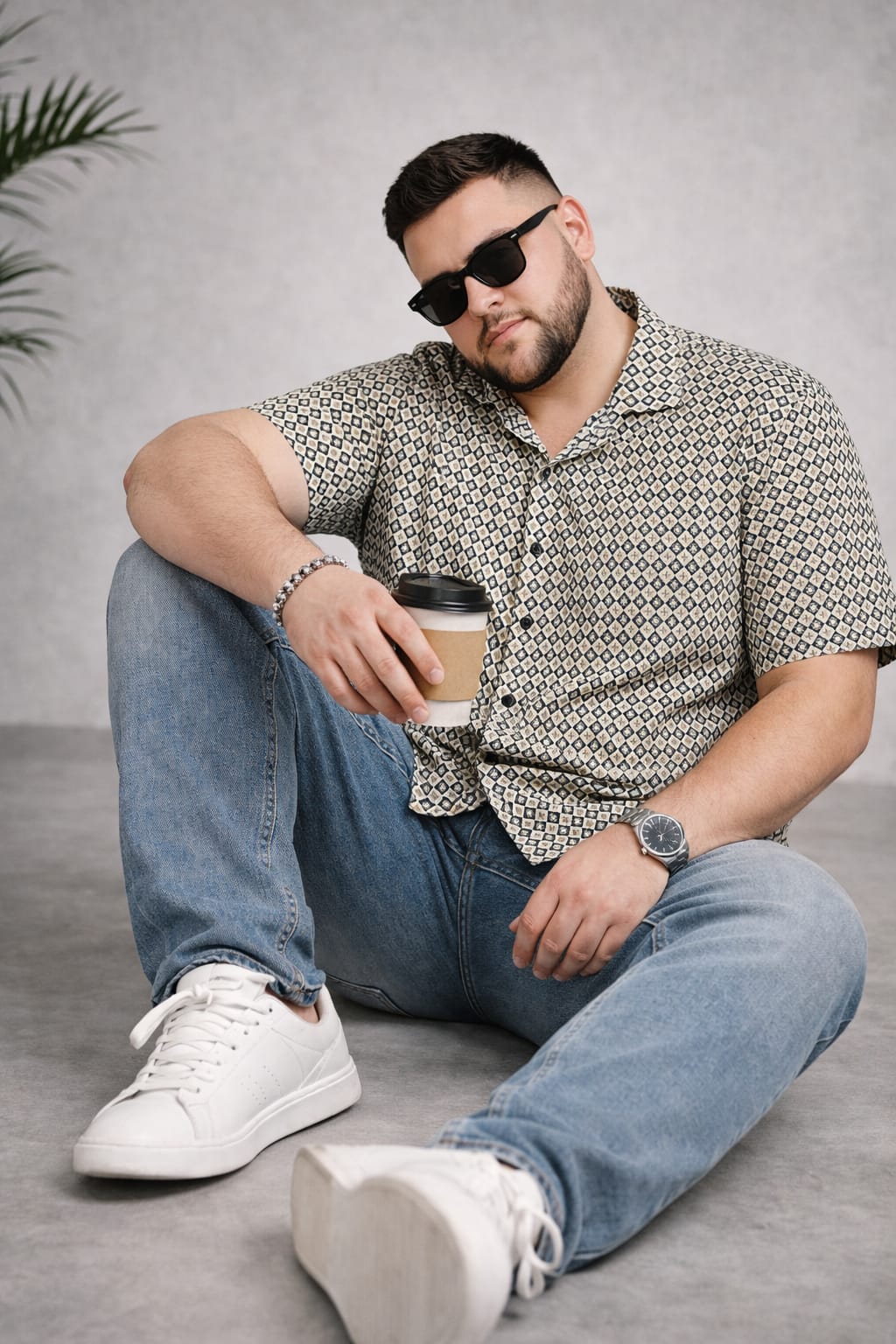 Austivo Men Plus Size Shirt