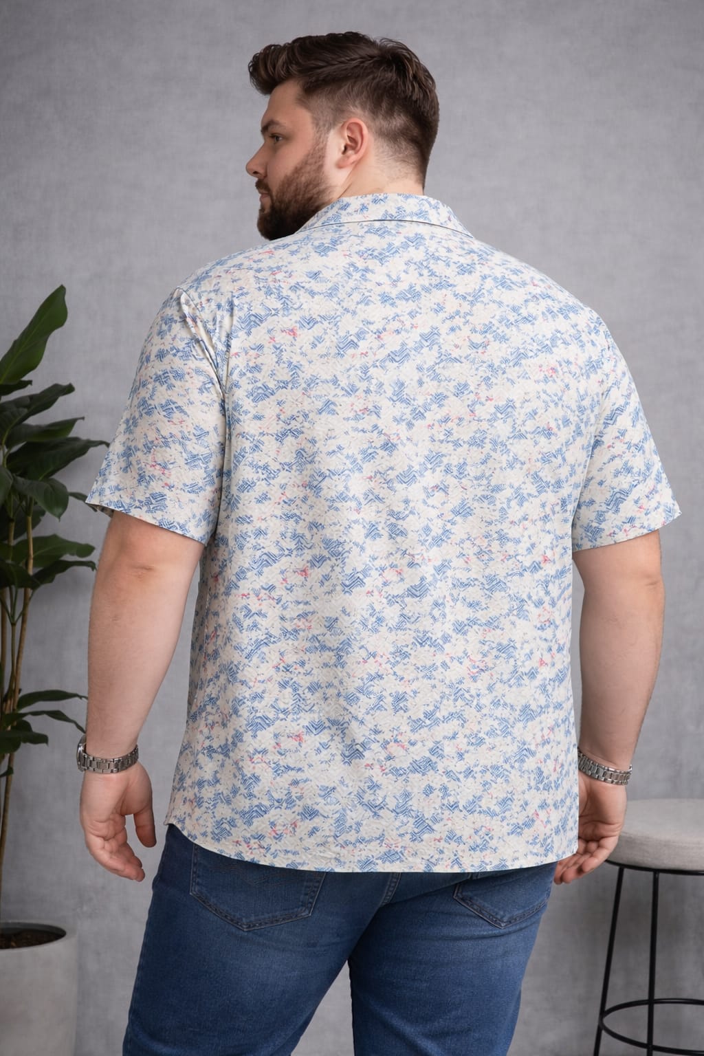 Austivo Men Plus Size Shirt
