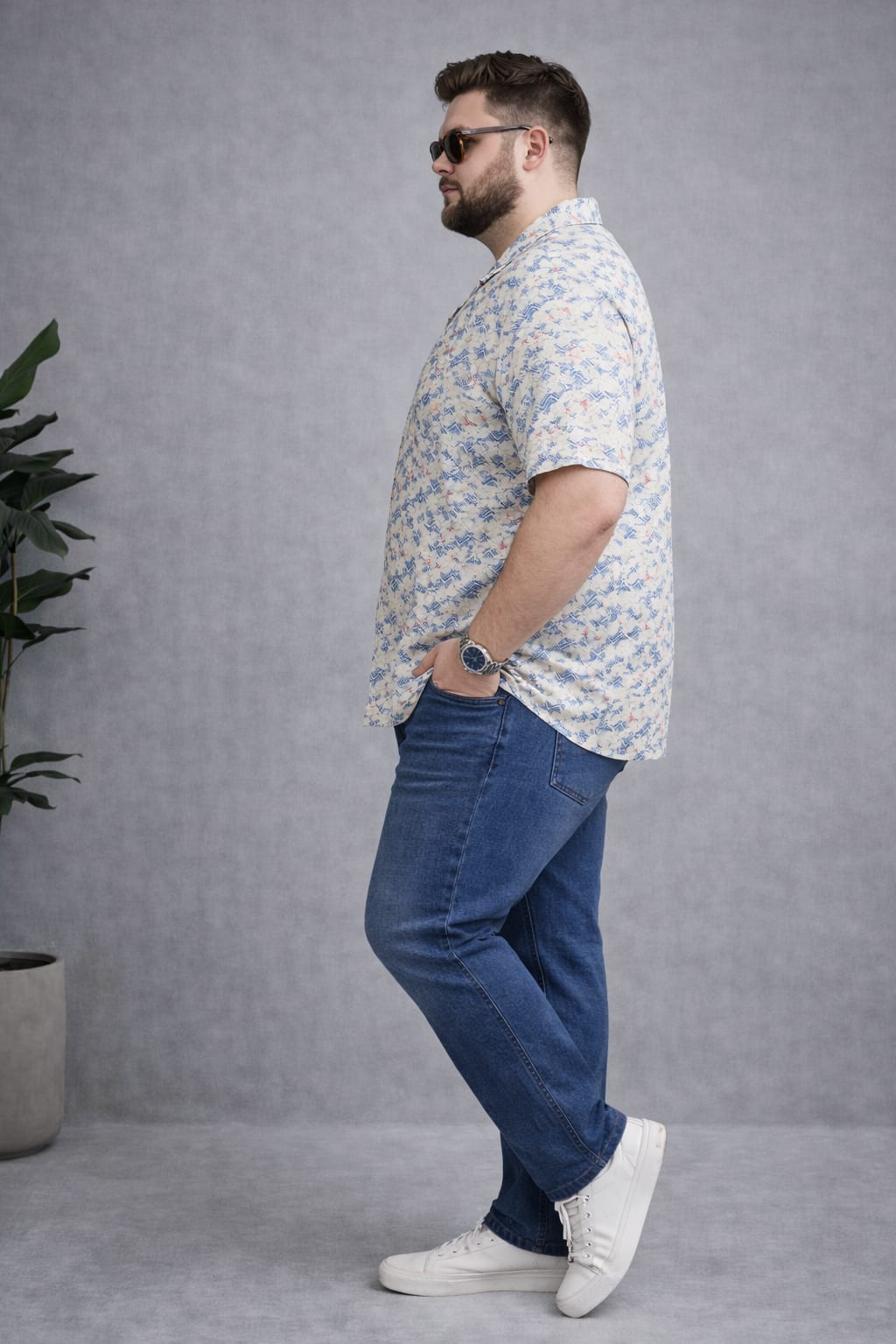 Austivo Men Plus Size Shirt