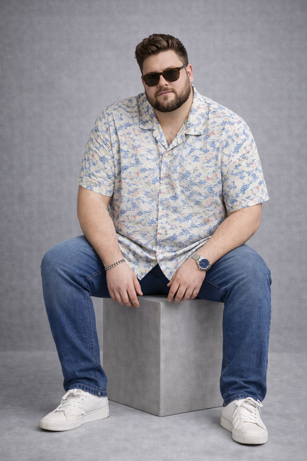 Austivo Men Plus Size Shirt
