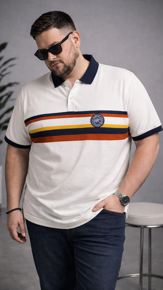 Austivo Men's  Polo Neck T-shirt