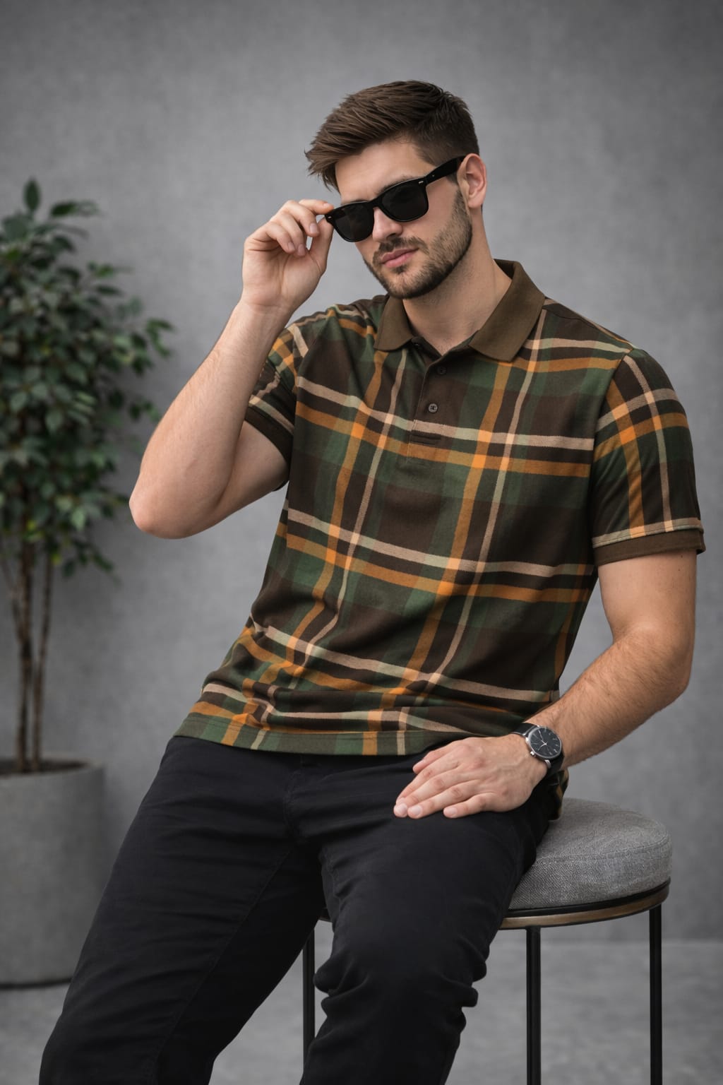 Austin Wood Polo T-shirt