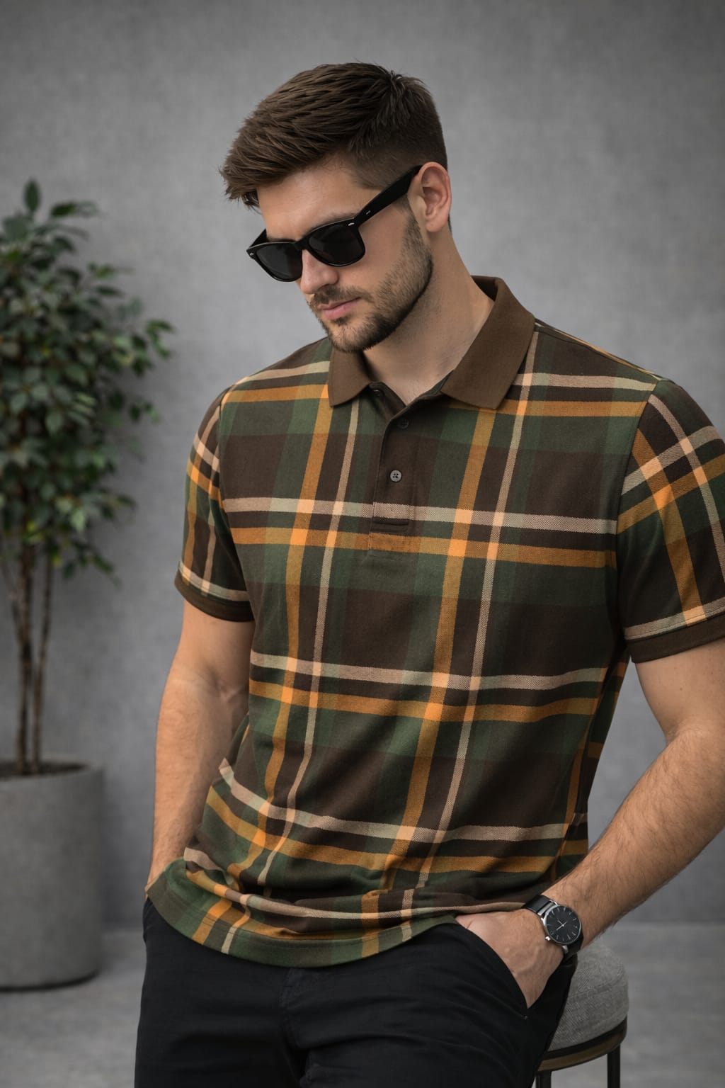 Austin Wood Polo T-shirt