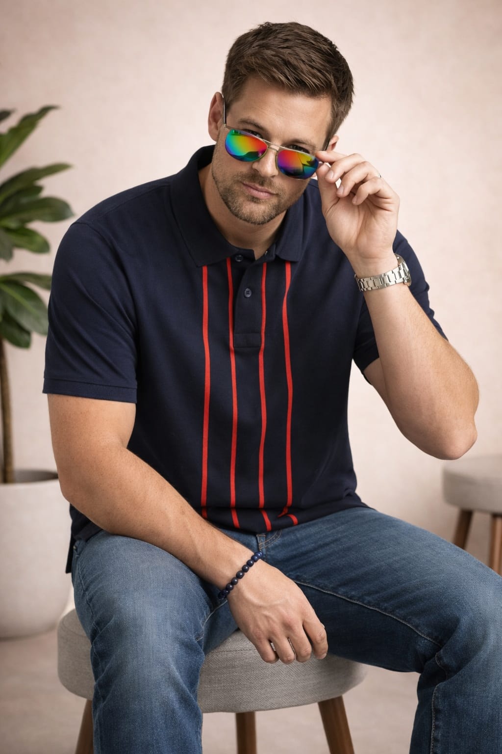 Austin Wood Polo T-shirt