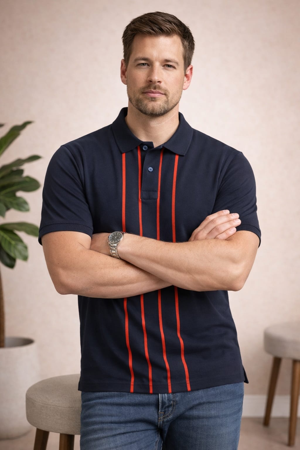 Austin Wood Polo T-shirt