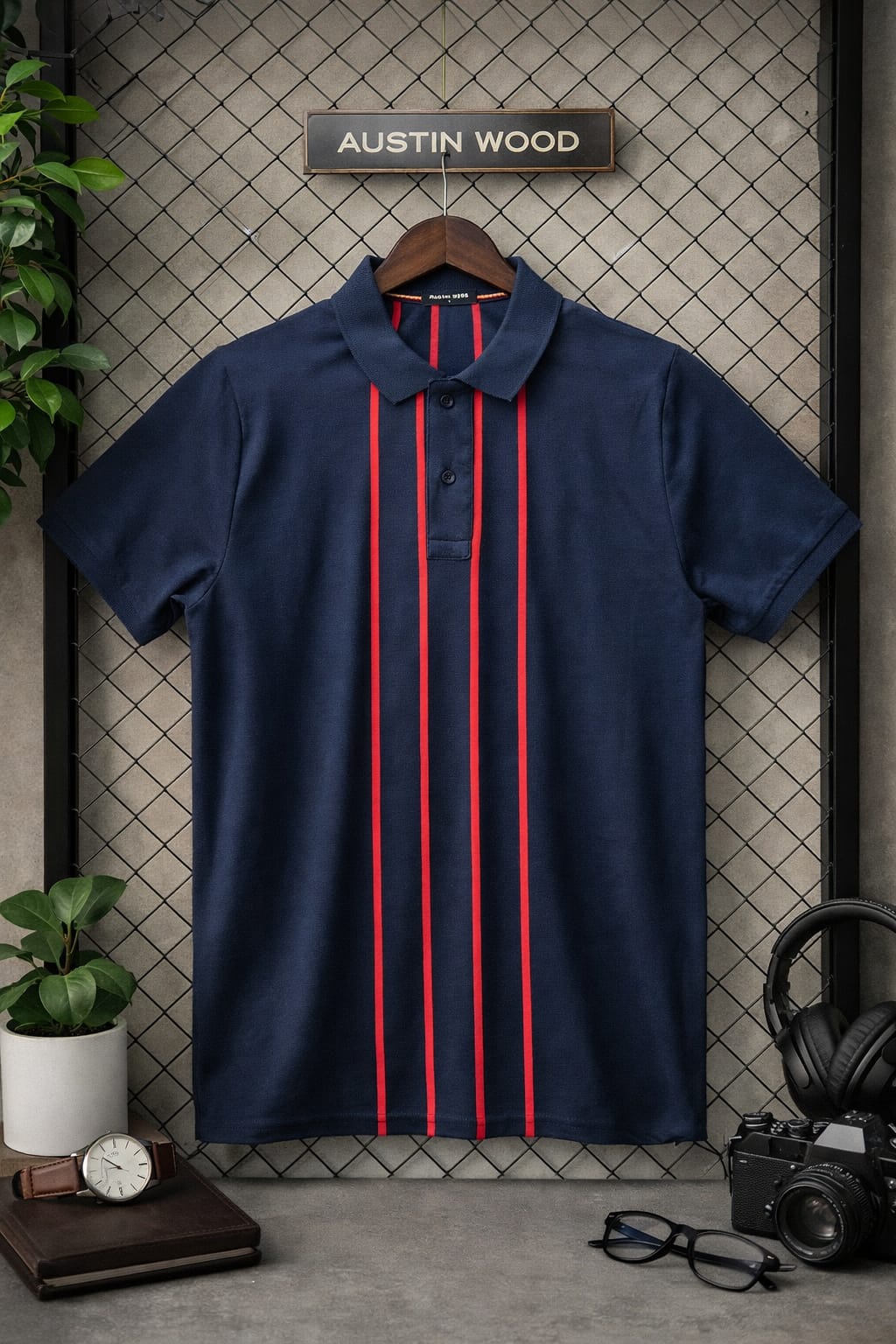 Austin Wood Polo T-shirt