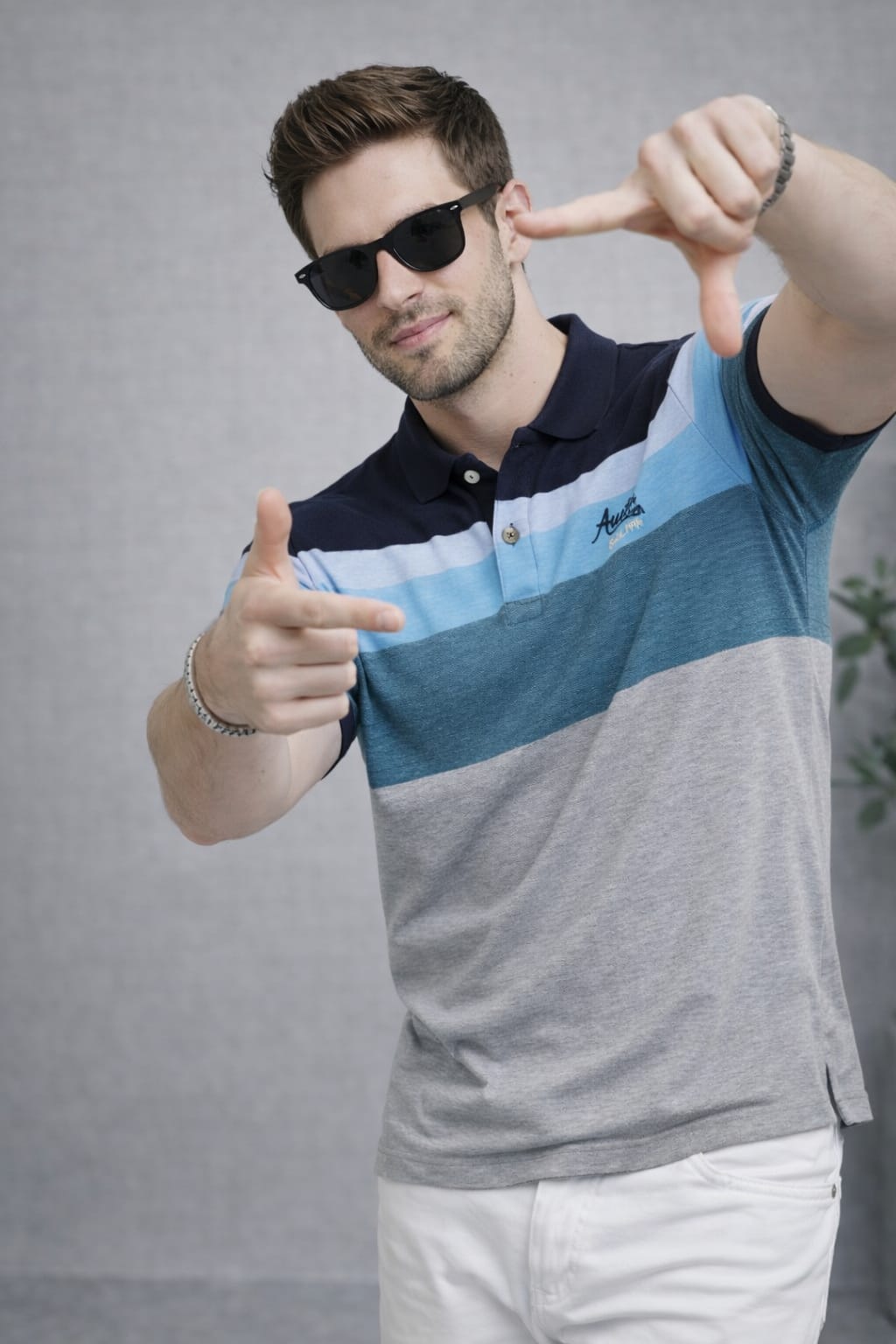 Austin Wood Men's Half Sleeves  T-shirt
