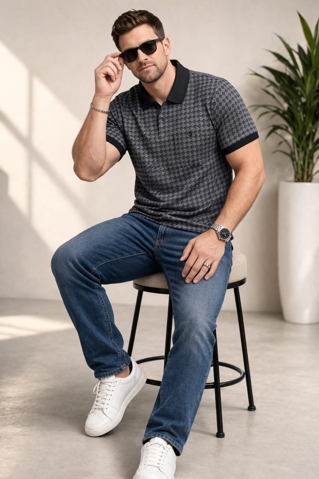 Austin Wood Polo T-shirt