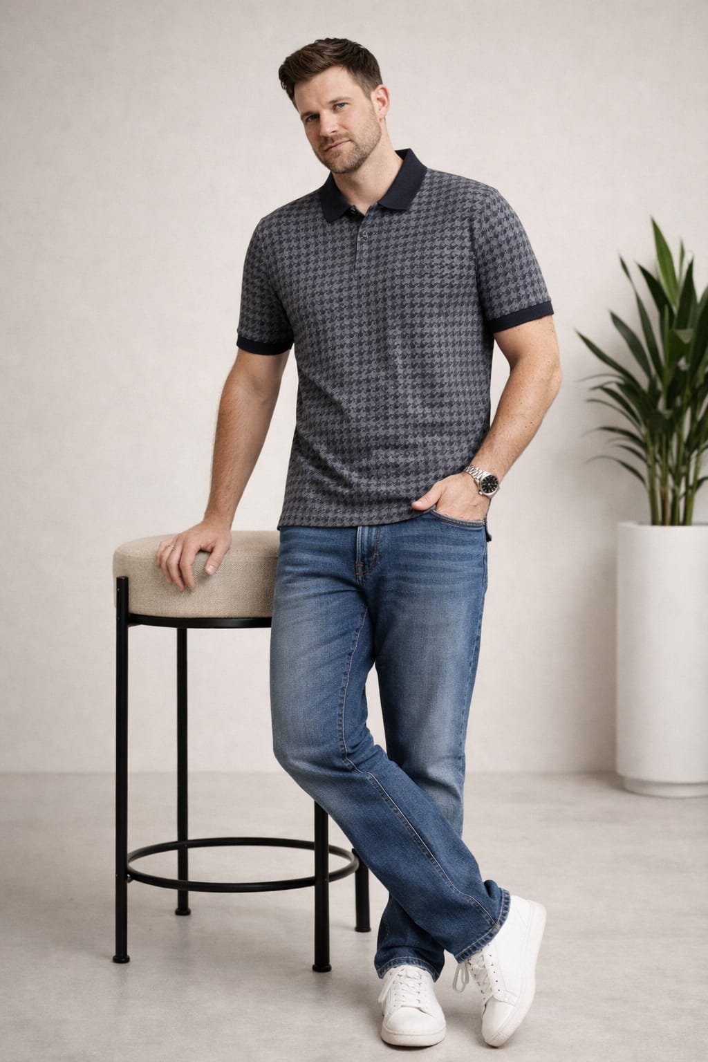 Austin Wood Polo T-shirt