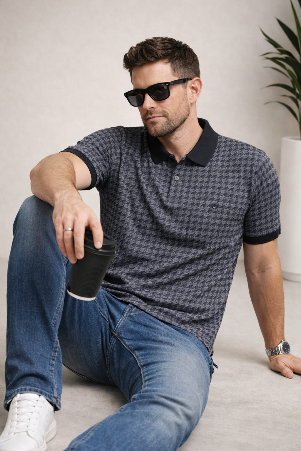 Austin Wood Polo T-shirt