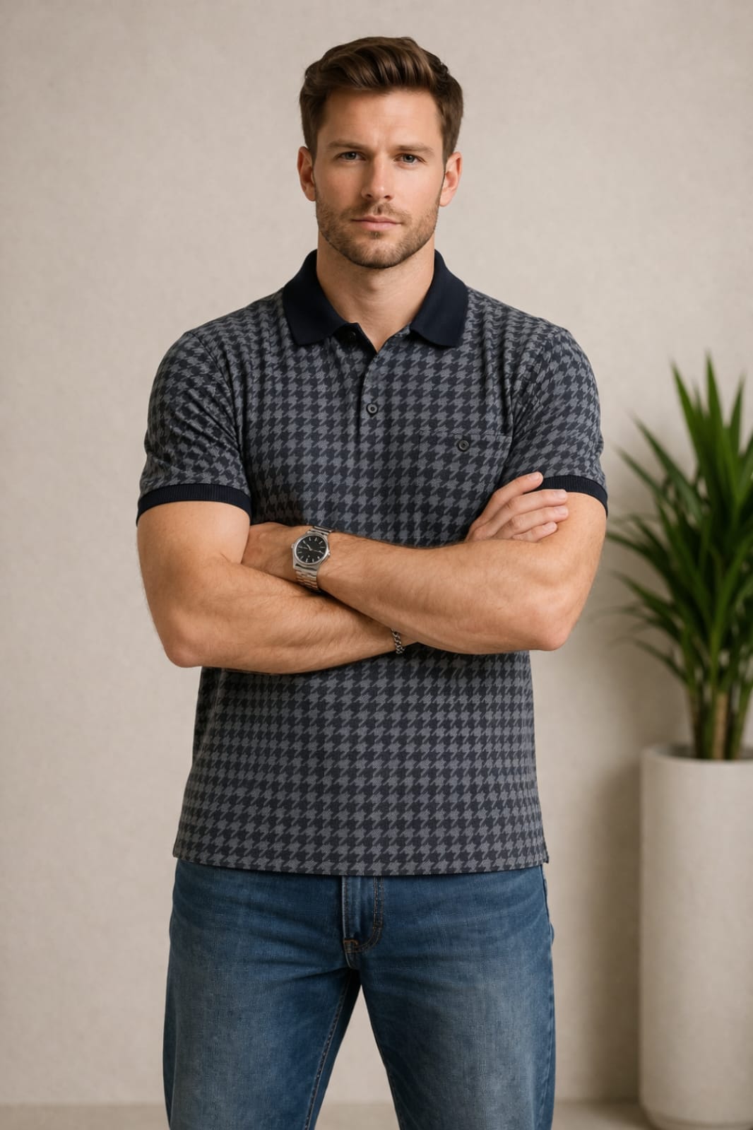 Austin Wood Polo T-shirt