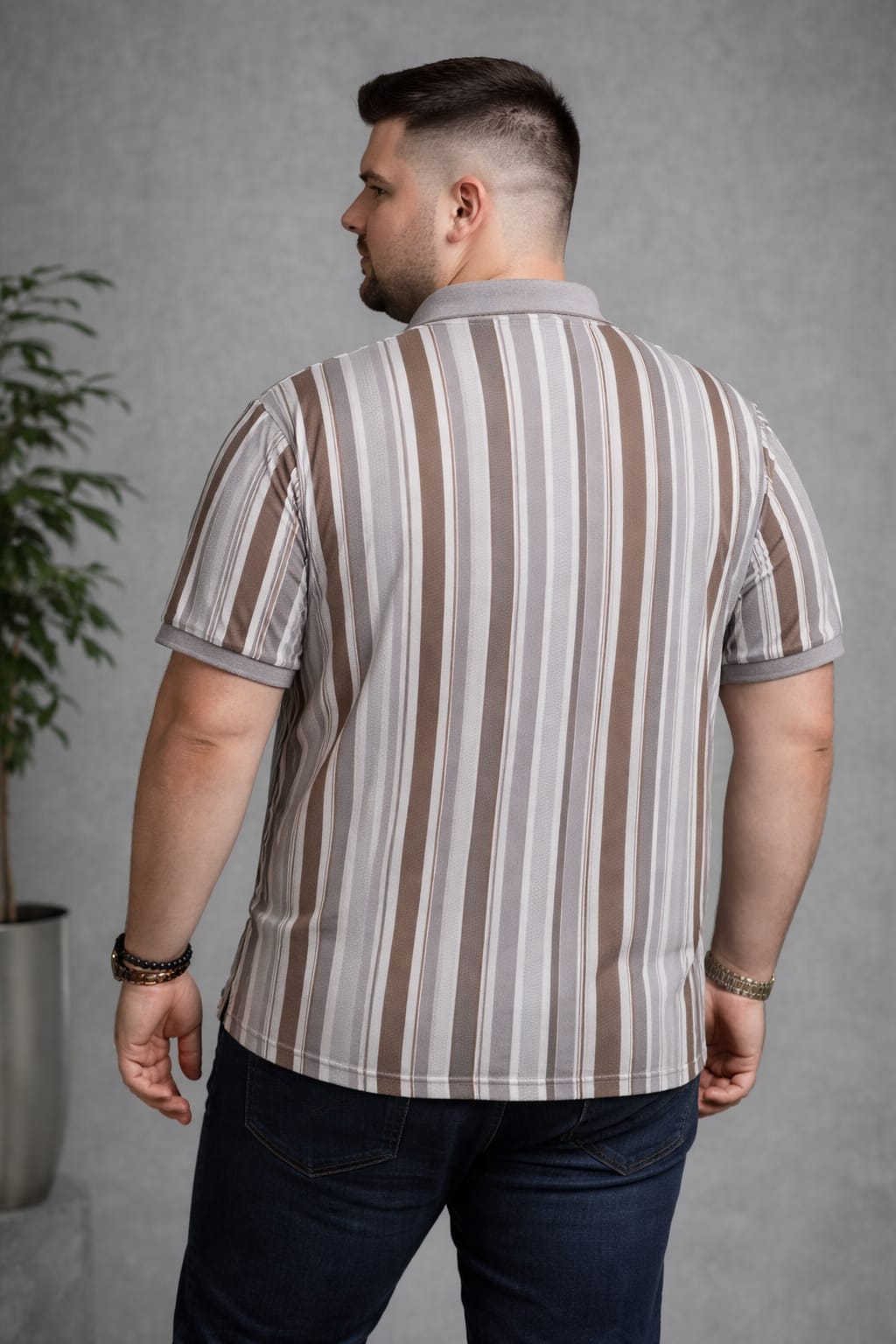 Austivo Men's  Polo Neck T-shirt