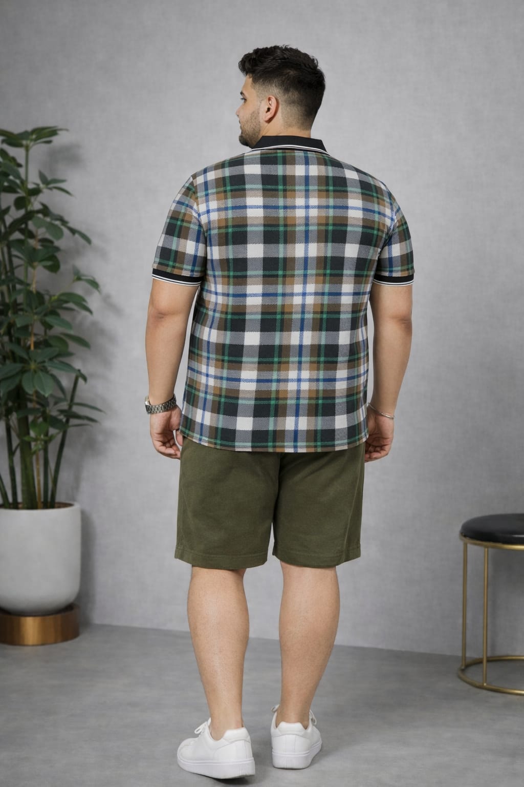 Men's Plus Size Summer Co-ord Set