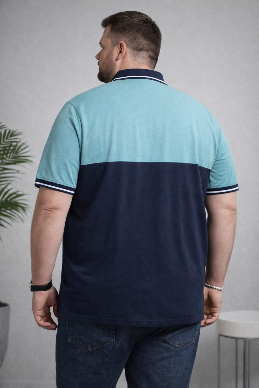 Austivo Men's  Polo Neck T-shirt