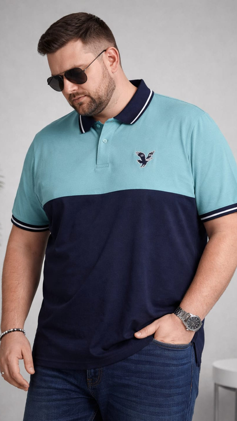 Austivo Men's  Polo Neck T-shirt