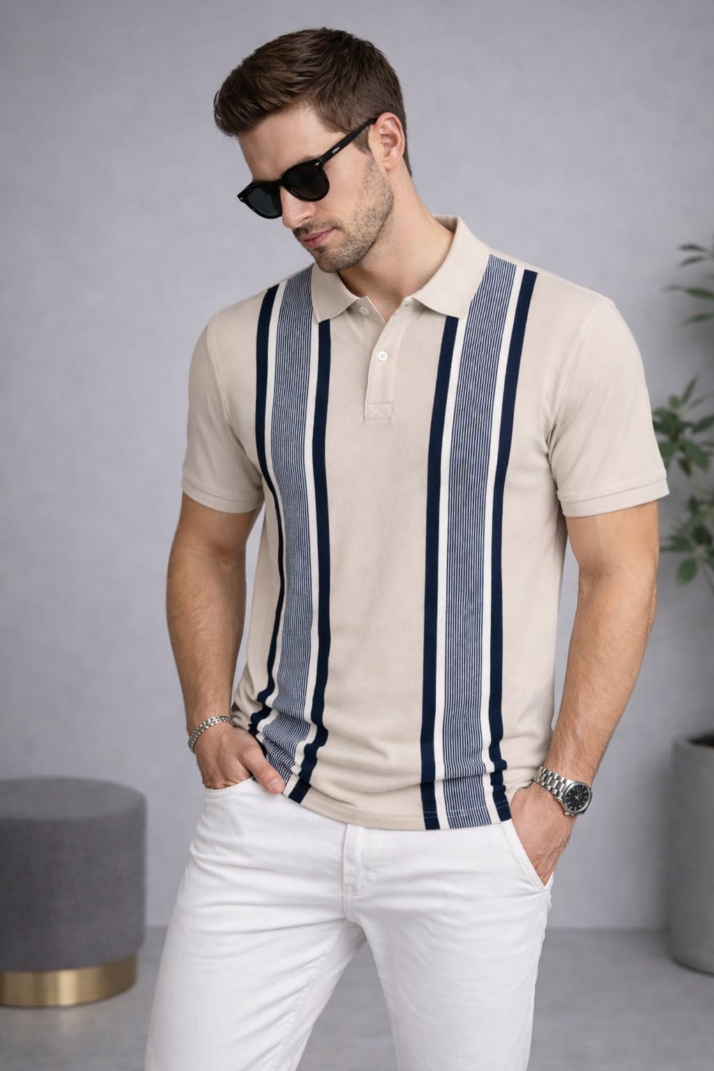 Austin Wood Polo T-shirt