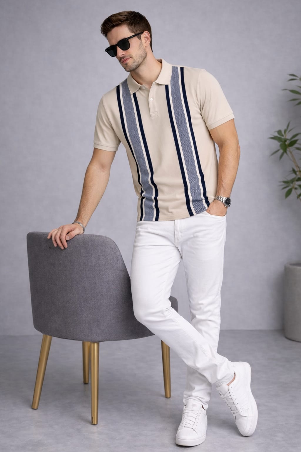 Austin Wood Polo T-shirt