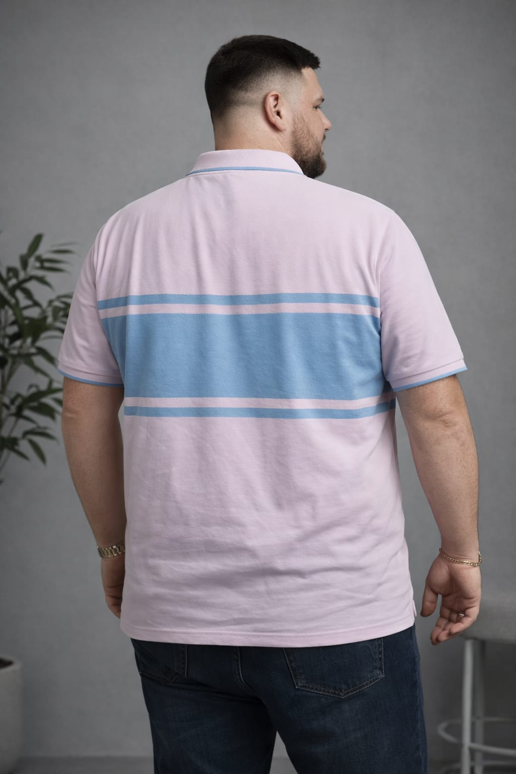 Austivo Men's  Polo Neck T-shirt