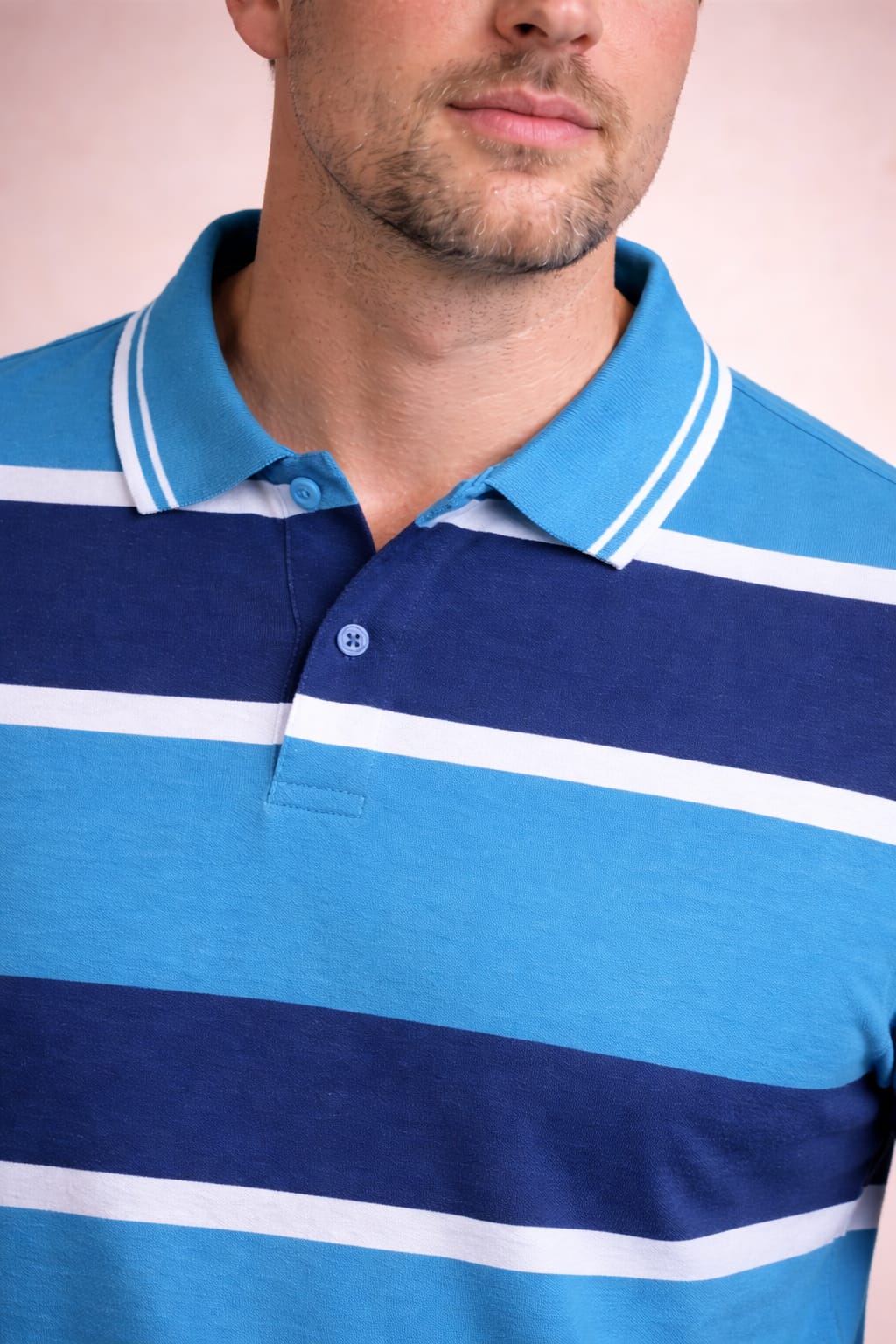 Austin Wood Solid Polo T-shirt