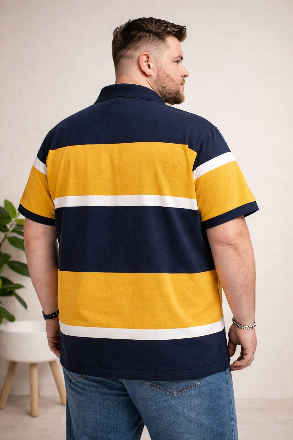 Austivo Men's  Polo Neck T-shirt