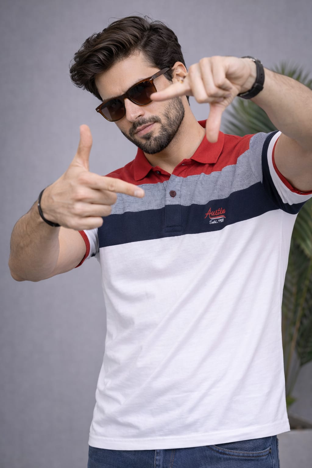 Austin Wood Polo T-shirt