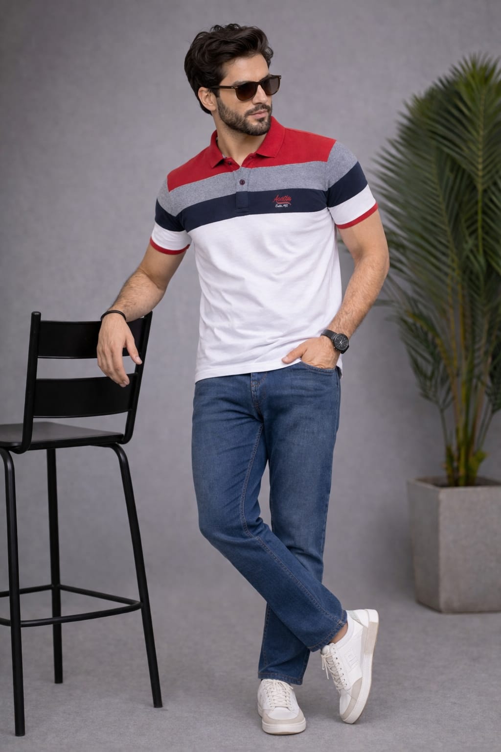 Austin Wood Polo T-shirt
