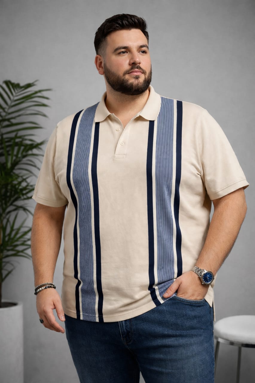 Austivo Men's  Polo Neck T-shirt