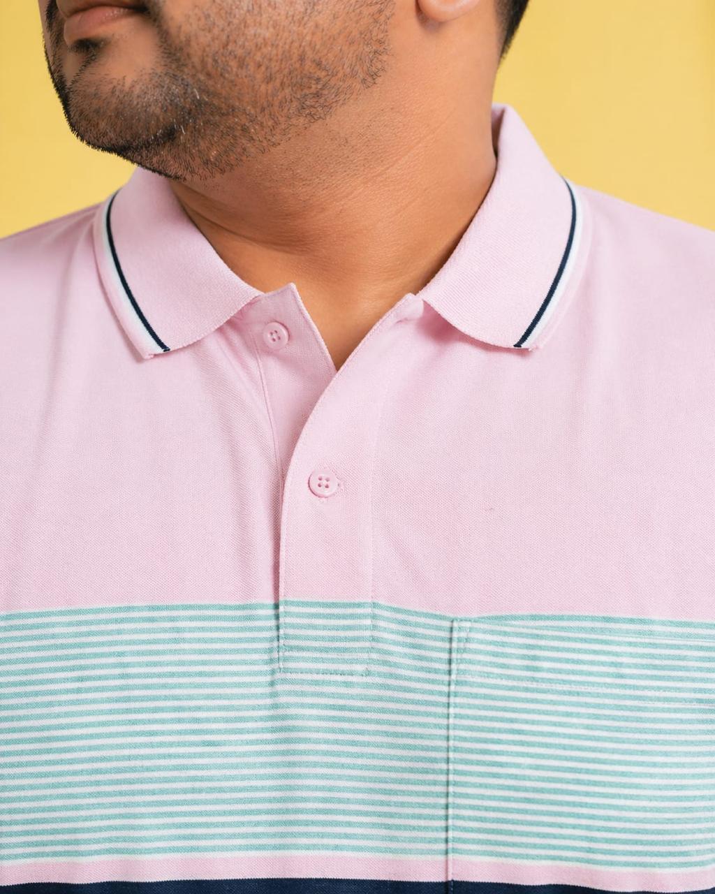 Austivo Men's Polo Neck T-shirt