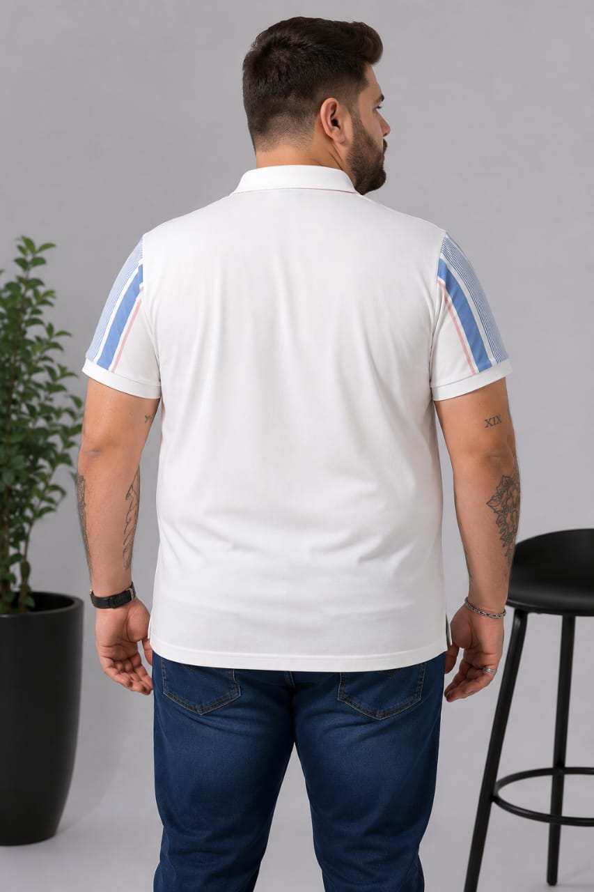 Austivo Men's Polo Neck T-shirt