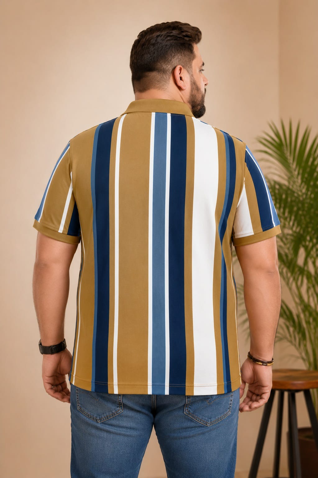 Men’s Plus Size Polo T-Shirt